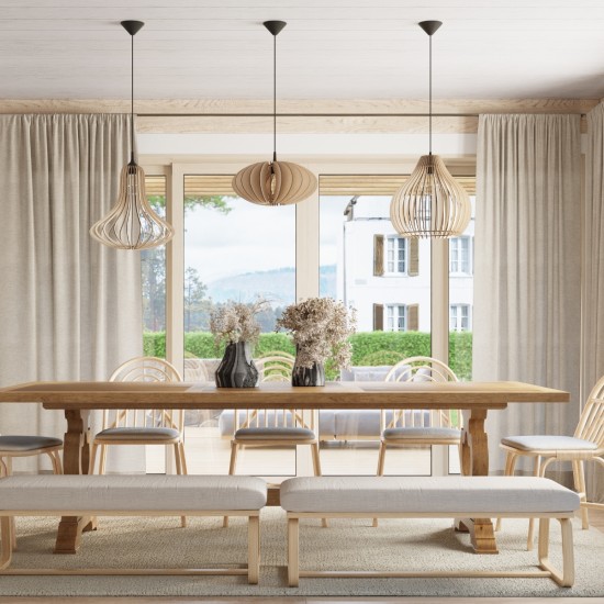 Pakabinamas šviestuvas ELZA wood Pakabinamas šviestuvas ELZA wood