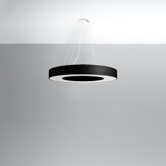 Šviestuvas SATURNO SLIM 70 juodas Šviestuvas SATURNO SLIM 70 juodas