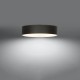 Lubinis šviestuvas SKALA 50 juodas Lubinis šviestuvas SKALA 50 juodas