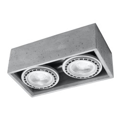 Lubinis šviestuvas QUATRO 2 concrete