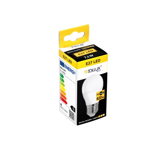 LED lemputė E27 3000K 7,5W 620lm