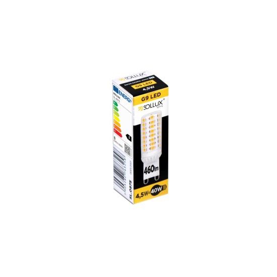LED lemputė G9 4000K 4,5W 460lm LED lemputė G9 4000K 4,5W 460lm