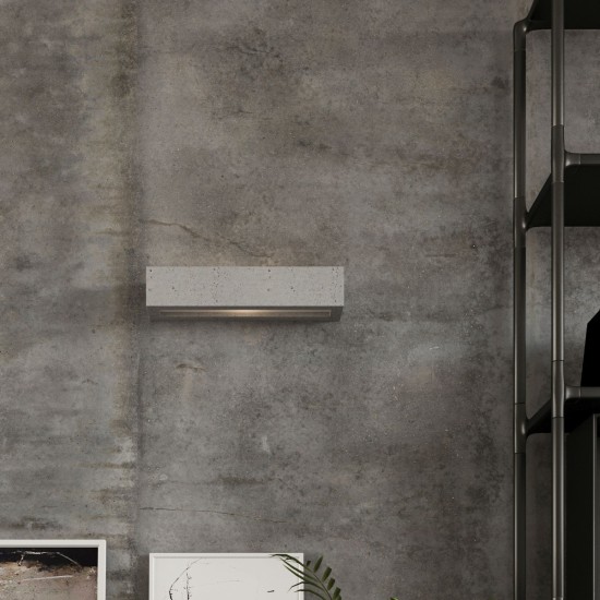 Sieninis šviestuvas VEGA 50 concrete