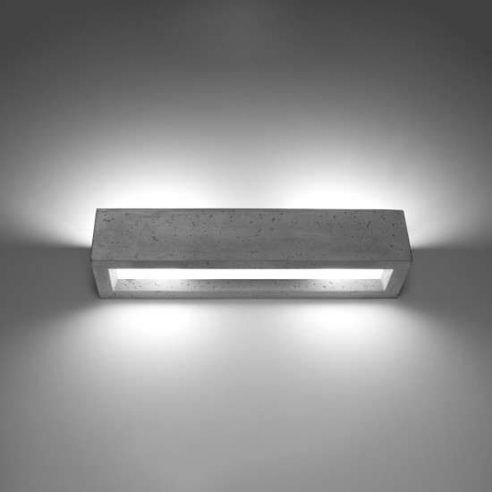 Sieninis šviestuvas VEGA 50 concrete