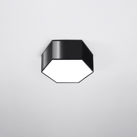 Lubinis šviestuvas SUNDE 13 juodas Lubinis šviestuvas SUNDE 13 juodas