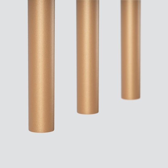 Pakabinamas šviestuvas PASTELO 3L aukso spalvos Pakabinamas šviestuvas PASTELO 3L aukso spalvos