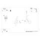 Sieninis šviestuvas PINNE 150 pilkas Sieninis šviestuvas PINNE 150 pilkas