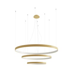 Šviestuvas RIO 3 55/78/110 auksinis LED 3000K