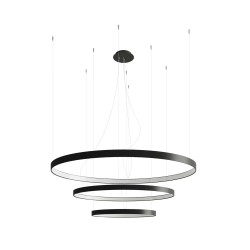 Šviestuvas RIO 3 55/78/110 juodas LED 4000K