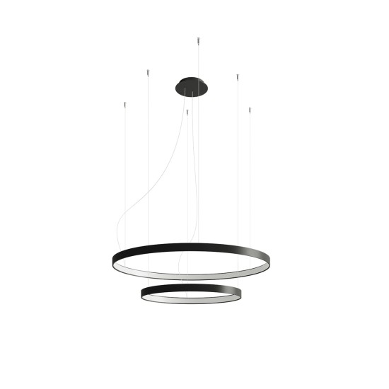 Šviestuvas RIO 2 55/78 juodas LED 4000K Šviestuvas RIO 2 55/78 juodas LED 4000K