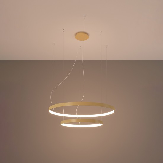 Šviestuvas RIO 2 55/78 auksinis LED 3000K Šviestuvas RIO 2 55/78 auksinis LED 3000K