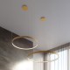 Šviestuvas RIO 55 auksinis LED 3000K Šviestuvas RIO 55 auksinis LED 3000K