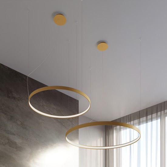 Šviestuvas RIO 55 auksinis LED 4000K Šviestuvas RIO 55 auksinis LED 4000K