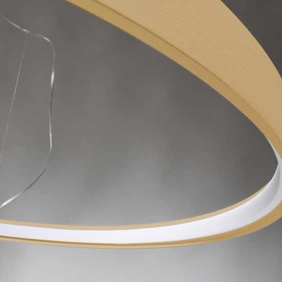Šviestuvas RIO 55 auksinis LED 4000K Šviestuvas RIO 55 auksinis LED 4000K