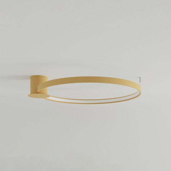 Lubinis šviestuvas RIO 78 golden LED 3000K