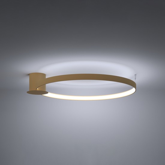 Lubinis šviestuvas RIO 78 golden LED 4000K Lubinis šviestuvas RIO 78 golden LED 4000K