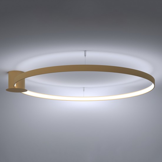 Lubinis šviestuvas RIO 110 golden LED 4000K Lubinis šviestuvas RIO 110 golden LED 4000K