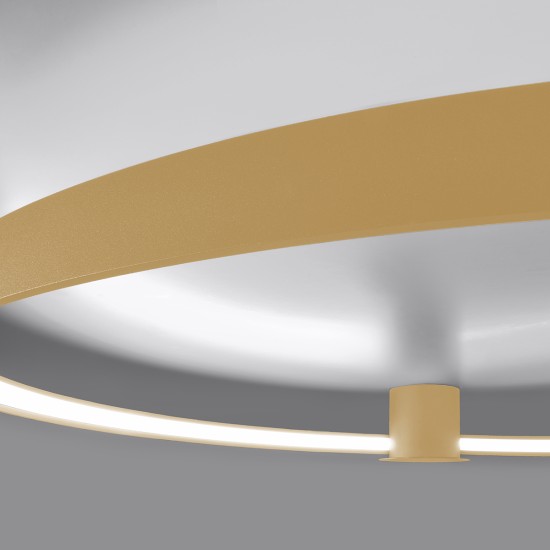 Lubinis šviestuvas RIO 110 golden LED 4000K Lubinis šviestuvas RIO 110 golden LED 4000K