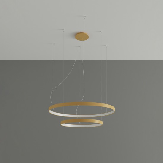 Šviestuvas RIO 2 55/78 auksinis LED 4000K Šviestuvas RIO 2 55/78 auksinis LED 4000K