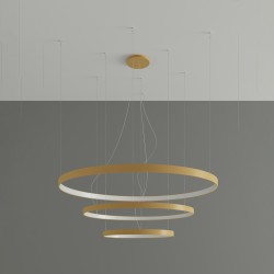 Šviestuvas RIO 3 55/78/110 auksinis LED 4000K Šviestuvas RIO 3 55/78/110 auksinis LED 4000K