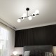 Pakabinamas šviestuvas BIOR 6 BLACK
