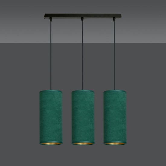 Pakabinamas šviestuvas BENTE 3 BL GREEN