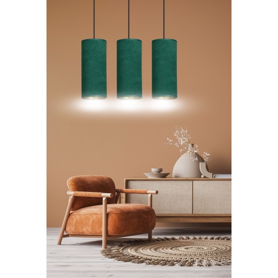 Pakabinamas šviestuvas BENTE 3 BL GREEN