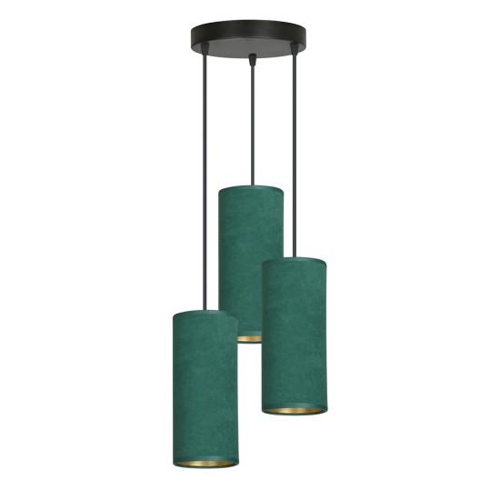 Pakabinamas šviestuvas BENTE 3 BL PREMIUM GREEN Pakabinamas šviestuvas BENTE 3 BL PREMIUM GREEN