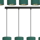 Pakabinamas šviestuvas BENTE 4 BL GREEN