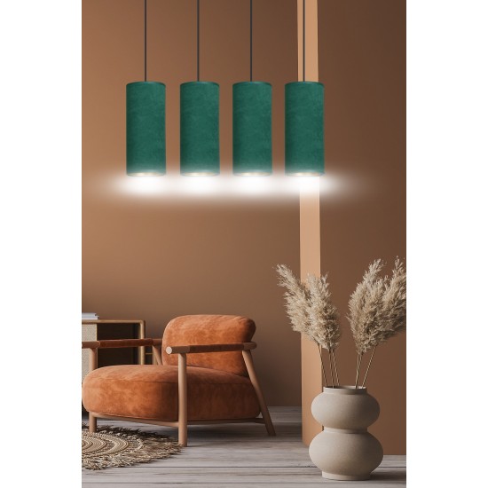 Pakabinamas šviestuvas BENTE 4 BL GREEN