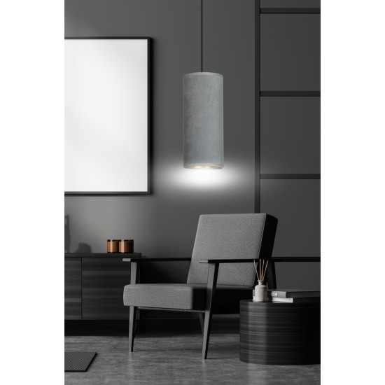 Pakabinimas šviestuvas BENTE 1 BL GRAY Pakabinimas šviestuvas BENTE 1 BL GRAY