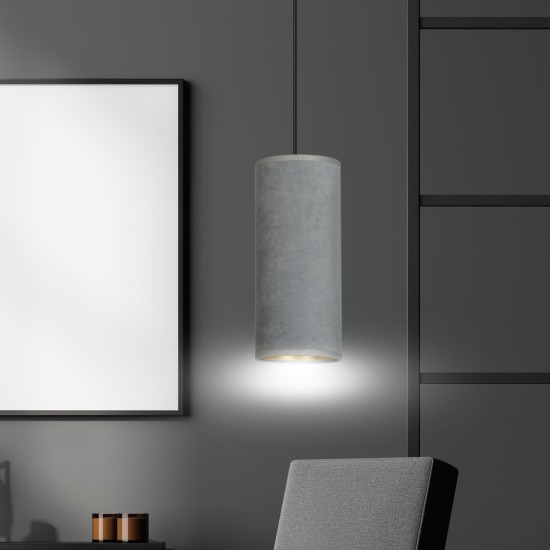 Pakabinimas šviestuvas BENTE 1 BL GRAY Pakabinimas šviestuvas BENTE 1 BL GRAY