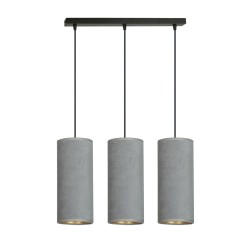Pakabinamas šviestuvas BENTE 3 BL GRAY