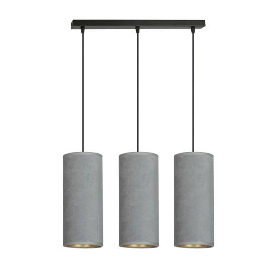 Pakabinamas šviestuvas BENTE 3 BL GRAY