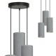 Pakabinamas šviestuvas BENTE 3 BL PREMIUM GRAY