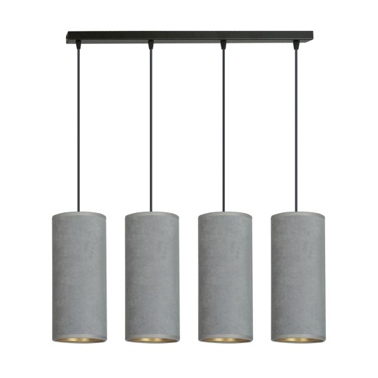 Pakabinamas šviestuvas BENTE 4 BL GRAY