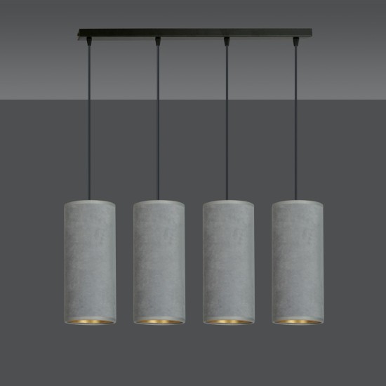 Pakabinamas šviestuvas BENTE 4 BL GRAY