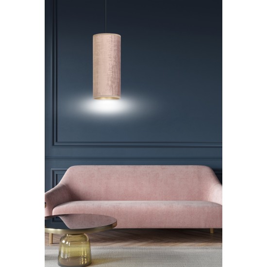 Pakabinamas šviestuvas BENTE 1 BL ROSE