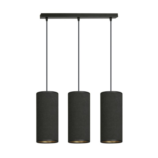 Pakabinamas šviestuvas BENTE 3 BL BLACK