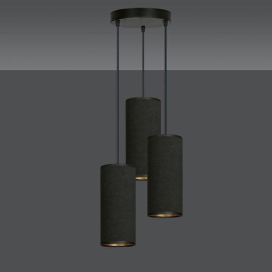 Pakabinamas šviestuvas BENTE 3 BL PREMIUM BLACK Pakabinamas šviestuvas BENTE 3 BL PREMIUM BLACK