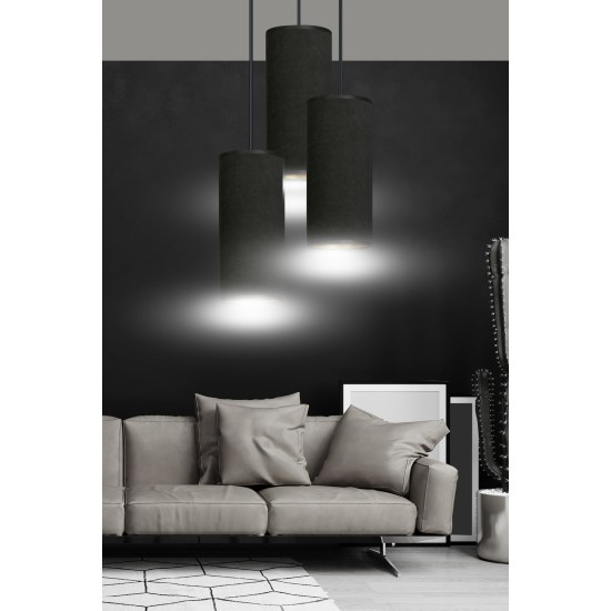 Pakabinamas šviestuvas BENTE 3 BL PREMIUM BLACK Pakabinamas šviestuvas BENTE 3 BL PREMIUM BLACK