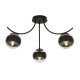 Pakabinamas šviestuvas BOSTON 3 BLACK/STRIPE