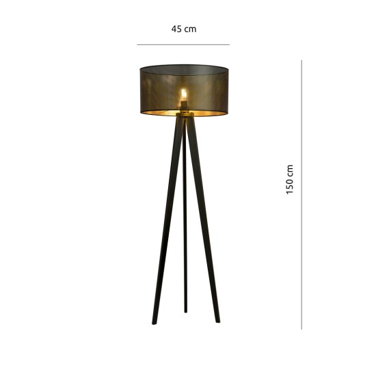 Toršeras ASTON LP1 BLACK/GOLD