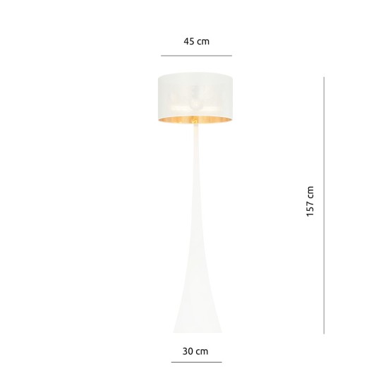 Toršeras ESTRELLA LP1 WHITE/GOLD
