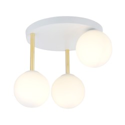 Lubinis šviestuvas DOLCE 3 WH OPAL