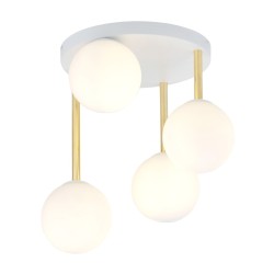 Lubinis šviestuvas DOLCE 4 WH OPAL