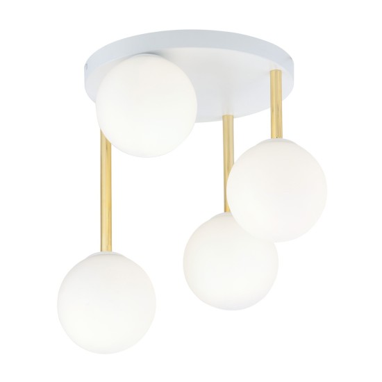 Lubinis šviestuvas DOLCE 4 WH OPAL