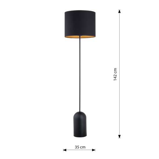Toršeras     ASPEN LP1 BLACK/GOLD