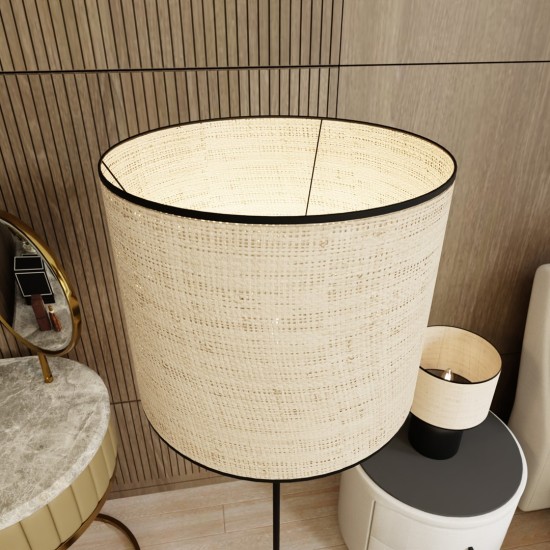 Toršeras ASPEN LP1 BLACK/RATTAN Toršeras ASPEN LP1 BLACK/RATTAN