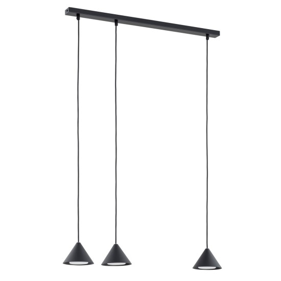 Pakabinamas šviestuvas ELIT 3 BLACK